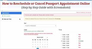 Find the perfect canceled appointment stock photos and editorial news pictures from getty images. How To Reschedule Or Cancel Philippine Passport Appointment Online Philippine Ids