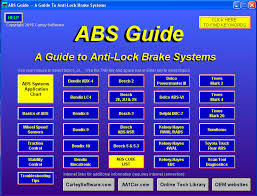 Antilock Brake Guide Diagnostic Training Repair Software