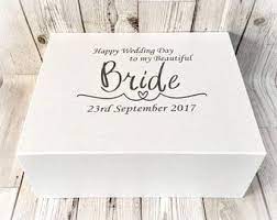 Luxury Bride Box Bride Wedding Day Box Bride Gift Box Bespoke Personalised Bridal Box Bride Keepsak Happy Wedding Day Bride Gifts Bridesmaid Gift Boxes