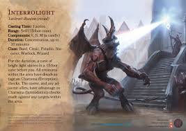 interrolight 1st level spell up the ante in your intrigue games with that bright light shining into a bad guy s face wh in 2020 bard dungeon master s guide paladin interrolight 1st level spell up the