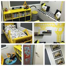 Digger Theme Room Toddler Boy Room Themes Themed Kids Room Construction Bedroom