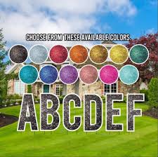 Placing yard sign letters in front lawns or in front of venues is easy and requires no tools. Account Icon