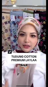 Tudung Cotton Premium Laylaa