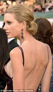 I miss your tan skin, your sweet smile so good to me, so right and how you held me in your arms that september. Backless Dresses Are Back Taylor Swift And Anne Hathaway Are Getting Theirs Out So Give Yours A Facial With These Products Daily Mail Online