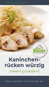 Wurziger Kaninchenrucken Bauer Kaninchen Spezialitaten Rezept Hauptgericht Wurzig Portionen