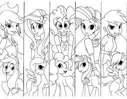 This coloring sheets for girls include equestria girls and cute ponies. Coloring Pages Of My Little Pony Equestria Coloring And Drawing