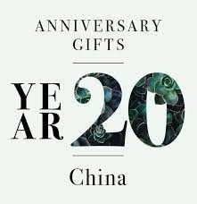 • china figurines or sculptures. Our Guide To 20th Anniversary Gifts Three Cheers For China The Goods