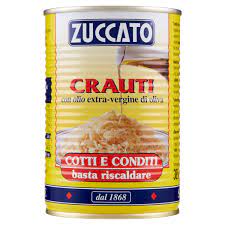 Se volete delle idee per come cucinare i crauti a questo punto prendete i crauti in scatola, eliminate la loro acqua e lavateli bene. Zuccato Crauti Con Olio Extra Vergine Di Oliva 385 G Compra Online Cosicomodo