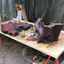 It is even said that sears & roebuck in the san fransisco bay area carried redwood burl clocks. Redwood Burl Coffee Table On Behance
