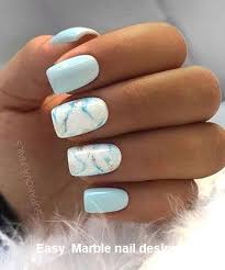 25 Marmornagel Design Mit Wasser Nagellack 2 Trending Marble Nails Amp Design Marble Marmornag Kids Nail Designs Nails For Kids Marble Nail Designs