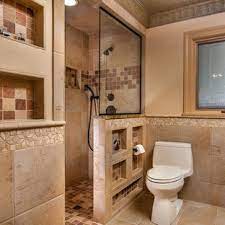 It's a good idea to make it a little. Walk In Shower Half Wall Houzz