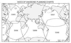 admiralty gnomonic chart for great circle sailing 5098