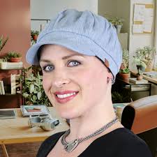 Cute cabbie-style, denim hat you can wear all through summer! On sale for  just $14.99! Made from 100% cotton and fully lined for comfort, this  newsboy cap has a short brim to