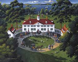 Mount Vernon Fine Art Mount Vernon Puzzle Art Folk Art