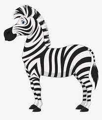 Creative zebra avatar, art, colored glasses png. Transparent Zebra Clip Art Zebra Cartoon Hd Png Download Transparent Png Image Pngitem