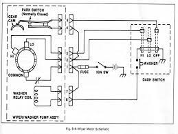 If you follow each numbered line, it is labeled with a wire color. Chevy Windshield Wiper Motor Wiring Diagram Wiring Diagram