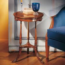 Designed and built to last forever, our coffee tables are made to order just for you and can be customized to perfectly fit your space and style. Traditional Side Table Art 8072 Salda Arredamenti Cherrywood Ebony Round