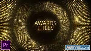 And video tutorials about how to work with a project you download too. Videohive Awards Titles Premiere Pro 24604128 Free