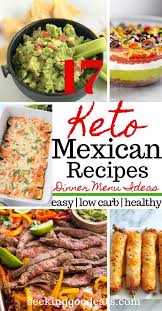 Sounds weird at first, but it is absolutely delicious and very filling. Keto Mexican Recipes Mexican Menu Ideas Seeking Good Eats Mexican Dinner Recipes Mexican Food Recipes Mexican Dinner