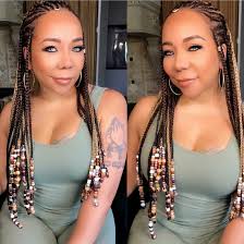Who knew there were so many ways to wear braids? No Lye Braids Beads And Shells Eccentric Glow
