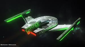 Star Trek Picard Romulan Bird Of Prey Border Menace By Killabc Star Trek Art Star Trek Ships Star Trek Starships