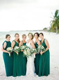Casual Beach Wedding At Secrets Capri Riviera Destination Wedding Details Beach Wedding Bridesmaid Dresses Beach Bridesmaid Dresses Green Bridesmaid Dresses Beach