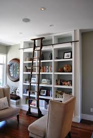 Jessica helgerson built in bookshelves provide the chance to blend highly functional storage with a personal and unique design statement. Library Bookcases With Ladders