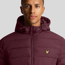 Lyle & Scott Puffer Bordeaux