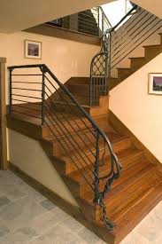 They can be easily installed with our popular iron newel post mounting kit. Vine And Branch Ornamental Iron Stair Rail