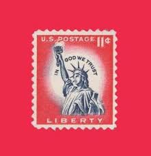 10 Statue Of Liberty Us Postage Stamps Unused Bright And Post Office Fresh Vintage 1961 Scott Postage Stamps Stamp Statue Of Liberty