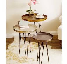 Beistelltisch Set Metall Couchtisch 3er Set Beistelltische Wohnzimmer Couchtisch Beistelltische Set