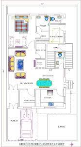 1800 Sqft West Facing House Plan