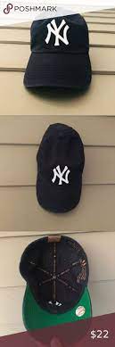 New York Yankees 47 Brand Vintage Navy Hat Navy Hats 47 Brand Navy Blue Flowers