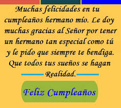 Frases De Cumpleanos Para Un Hermano Que Esta Lejos Feliz Cumpleanos Hermano Querido Feliz Cumpleanos Hermano Frases Mensaje De Cumpleanos Hermano