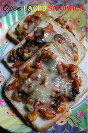 Juicy, ripe tomatoes top melted brie cheese. Open Faced Sandwich Recipe Open Faced Cheese Sandwich Recipe Best Sandwich Recipes Easy Sandwich Recipes Open Faced Sandwich