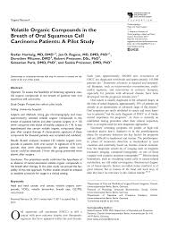Placement test oral test question banks. Pdf Volatile Organic Compounds In The Breath Of Oral Squamous Cell Carcinoma Patients A Pilot Study