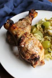 The marinade cooks very nicely on the very tender chicken, adding a slightly tangy flavor. Lemon And Yogurt Marinated Grilled Chicken Cooking With Carlee