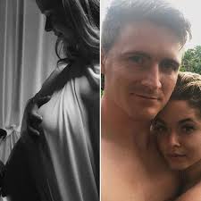 The pretty little liars actress, 24, welcomed her first child with husband hudson sheaffer, 31. Pretty Little Liars Star Sasha Pieterse Expecting First Child With Husband Hudson Sheaffer 9celebrity