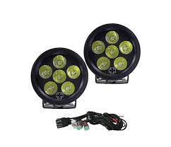 Iron Cross Automotive 20 Ledkit Round Led Fog Light Kit Quadratec