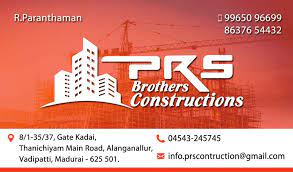 Thamukam ground mellur, tallakulam madurai, tamil nadu 625002 india. Prs Brothers Construction In Madurai Construction Contractors Mukavari Com