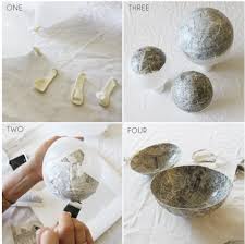 Paper mache projects are some of the most fun projects that you can do. Gold Leaf Paper Mache Bowls Health Journal