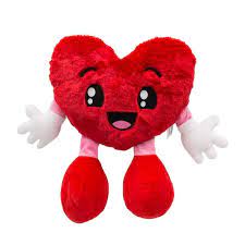 Sweetheart 10 Inch Heart Plush Strawberry Scentco Inc Heart Plush Plush Teddy Bear Stuffed Animal