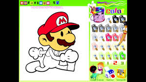 Mario coloring feb 18th, 2012. Mario Paint And Color Games Online Mario Painting Games Mario Coloring Games Youtube