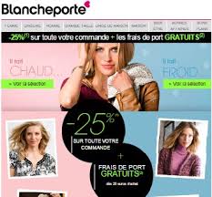 En ce moment vous bénéficiez notamment de Blanche Porte 25 De Remise Sur Votre Commande Port Offert Des 29 Euros