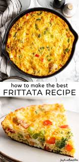 Best Frittata Recipe Breakfast Recipes Easy Best Frittata Recipe Frittata Recipes