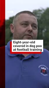 "It was heartbreaking for him", Junior football coach Nathaen Lucas says an  eight-year-old player had to leave training early after being "covered" poo  that had ben left