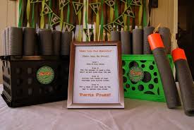 Teenage Mutant Ninja Turtles Birthday Party Ideas Photo 27 Of 50 Catch My Party