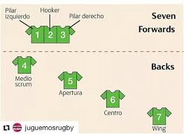 El Equipo En Rugby Posiciones Y Funciones De Los Jugadores Rugby Equipo Posiciones