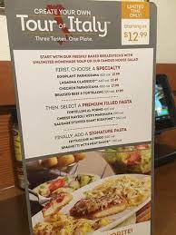 How much is olive garden tour of italy. Angel Hair Pasta With Meat Sauce Bild Von Olive Garden Italian Restaurant Tracy Tripadvisor