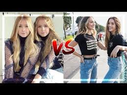 battle tiktoker iza and elle vs mackenzie and maddie ziegler youtube